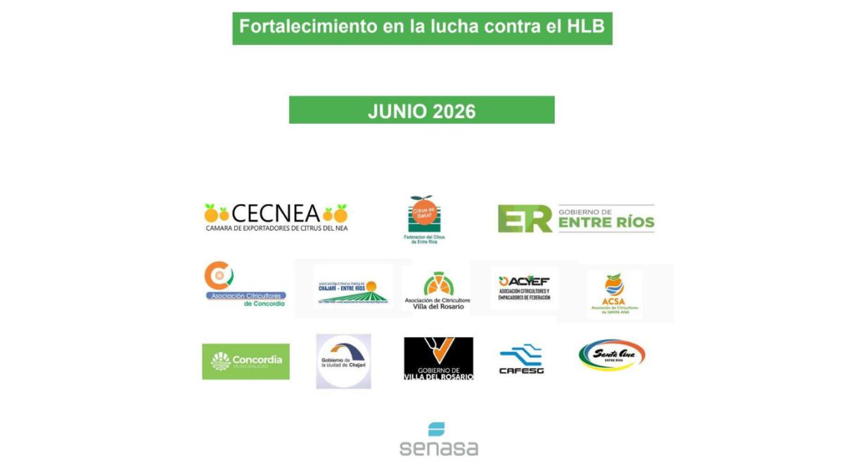 Informe monitoreo mes de Junio 2026: Lucha contra el HLB.